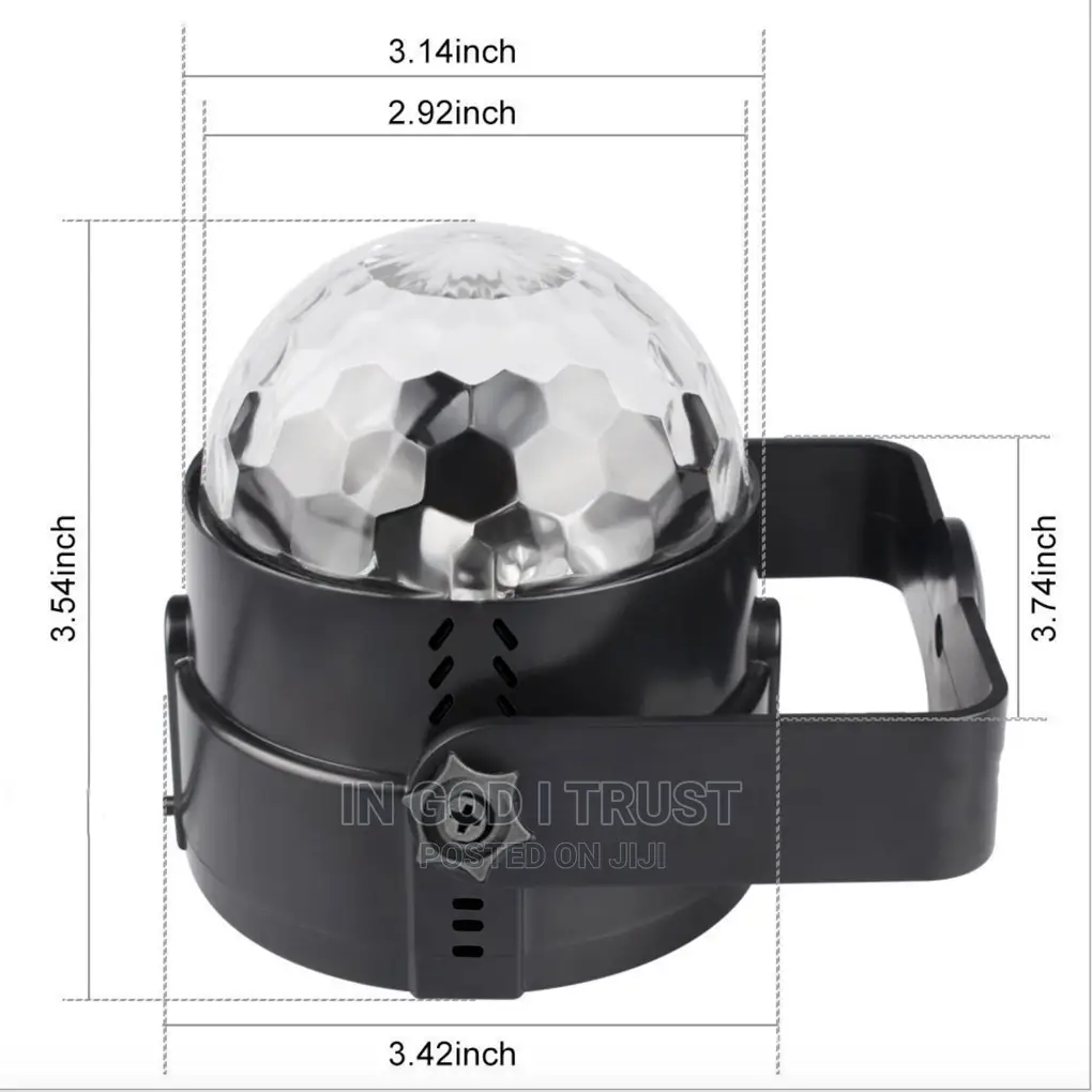 Disco Lights Rotating Ball Lights RGB LED Stage Lights