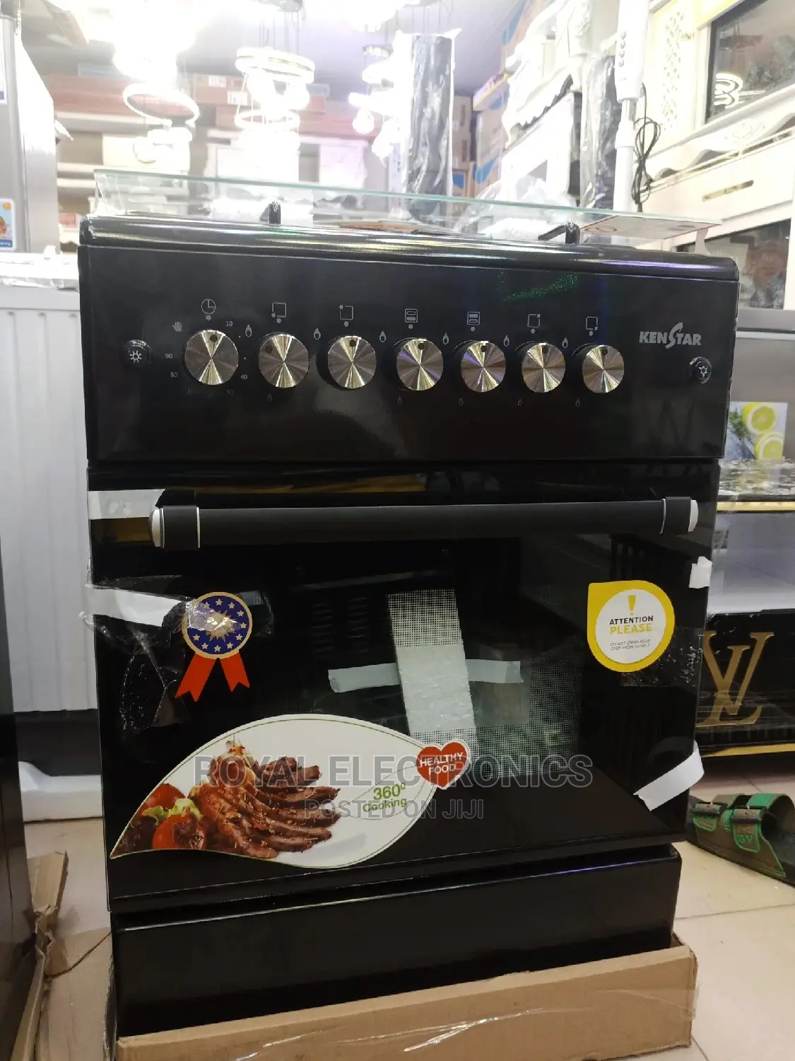 Premium Quality Kenstar 60*60 Standing 4 Gas Burner+Oven
