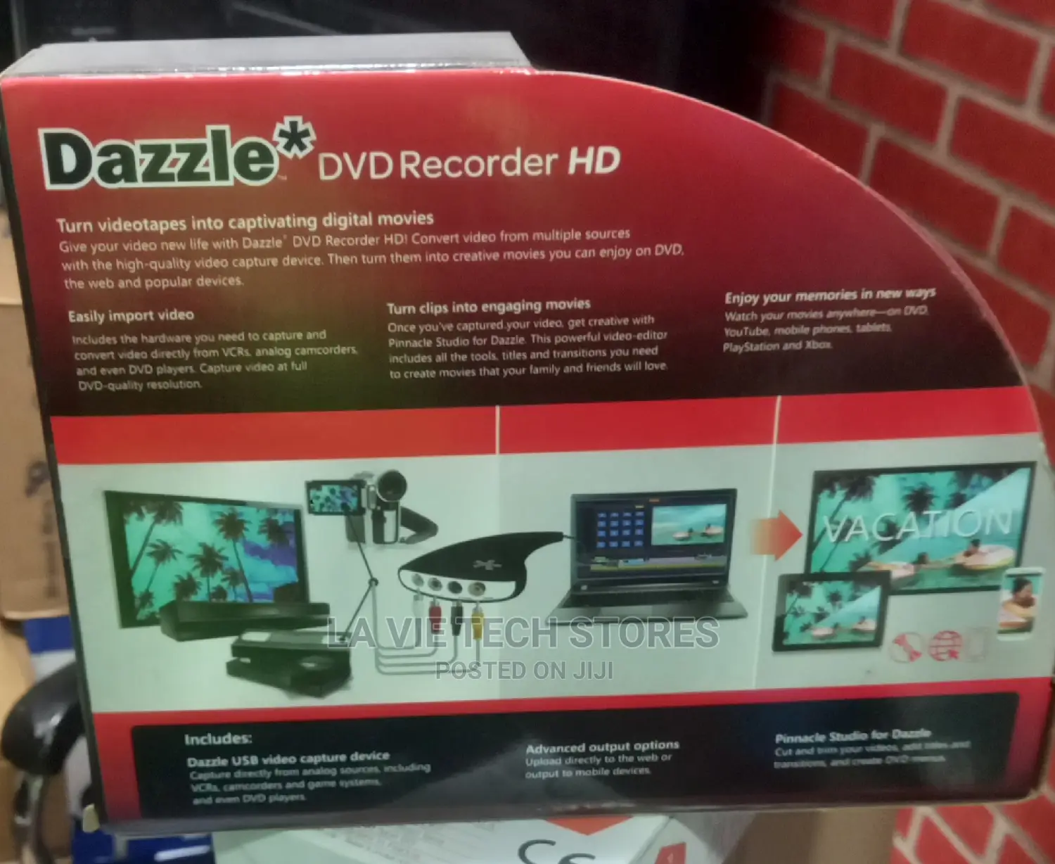 Dazzle DVD Recorder HD
Video Capture Card Device
