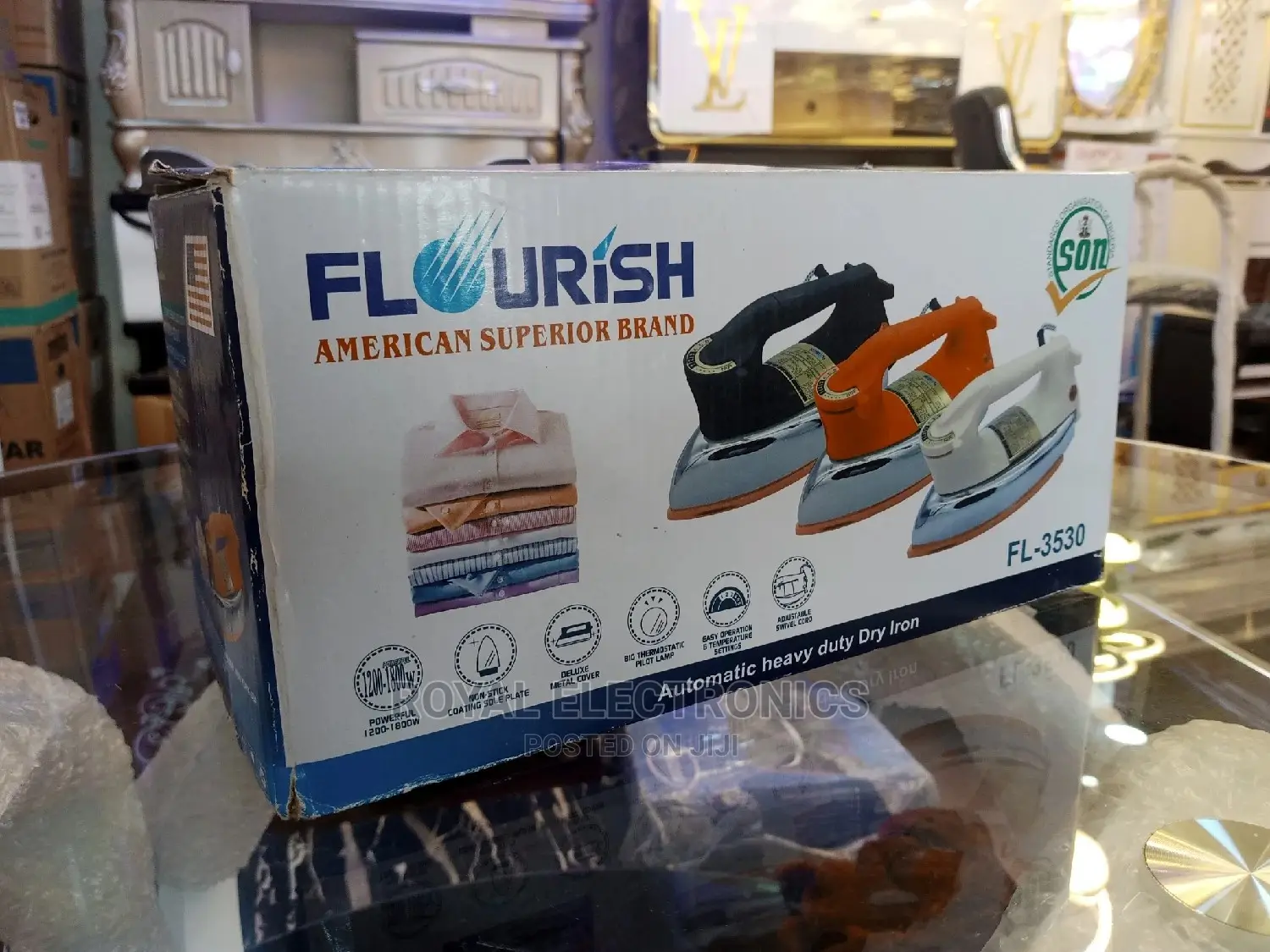 Standard Flourish Automatic Heavy Duty Iron 1200W Fl-3530