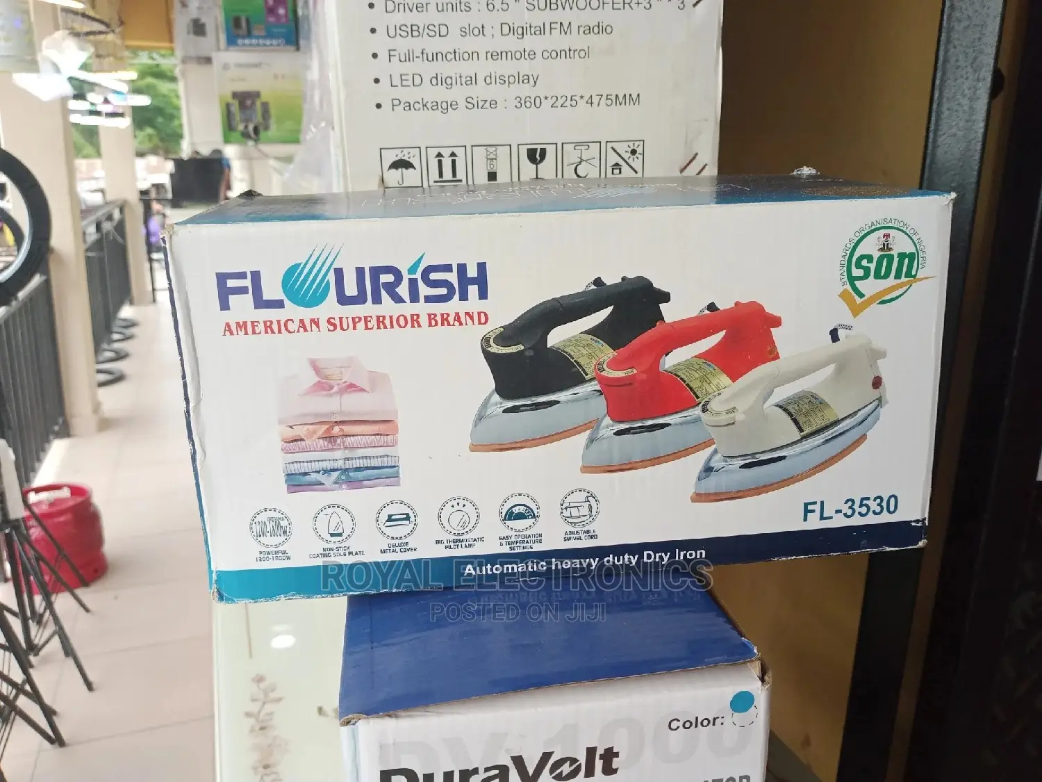 Trendy Design Flourish(Fl-3530)Auto Heavy Duty Iron 1200W