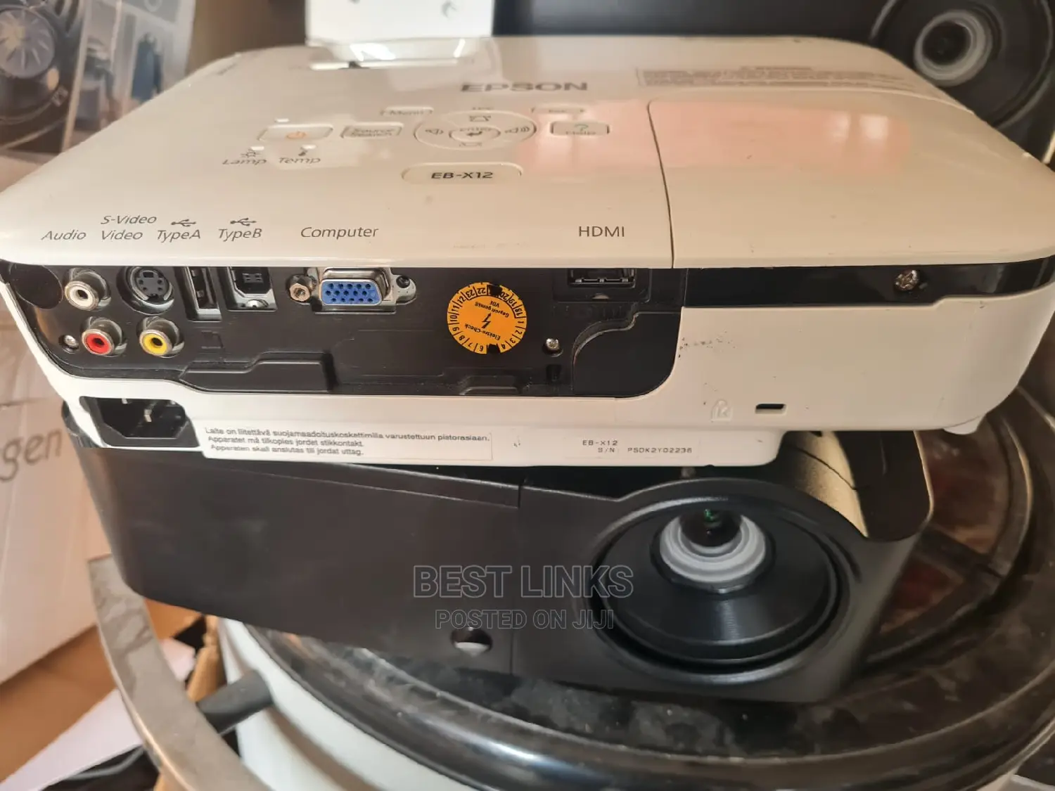 Epson Projector, Hdmi, Usb and Vga Ports Available