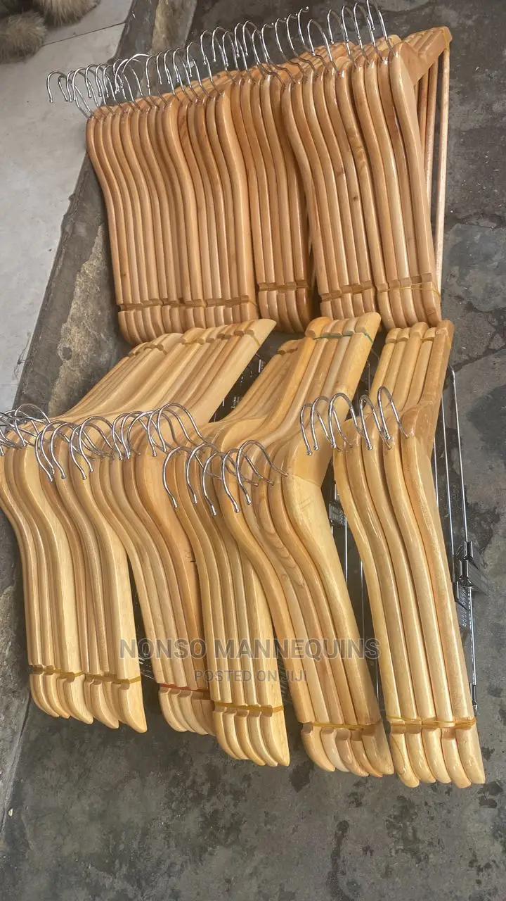 Wooden Clips And Wooden Clothes Hangers