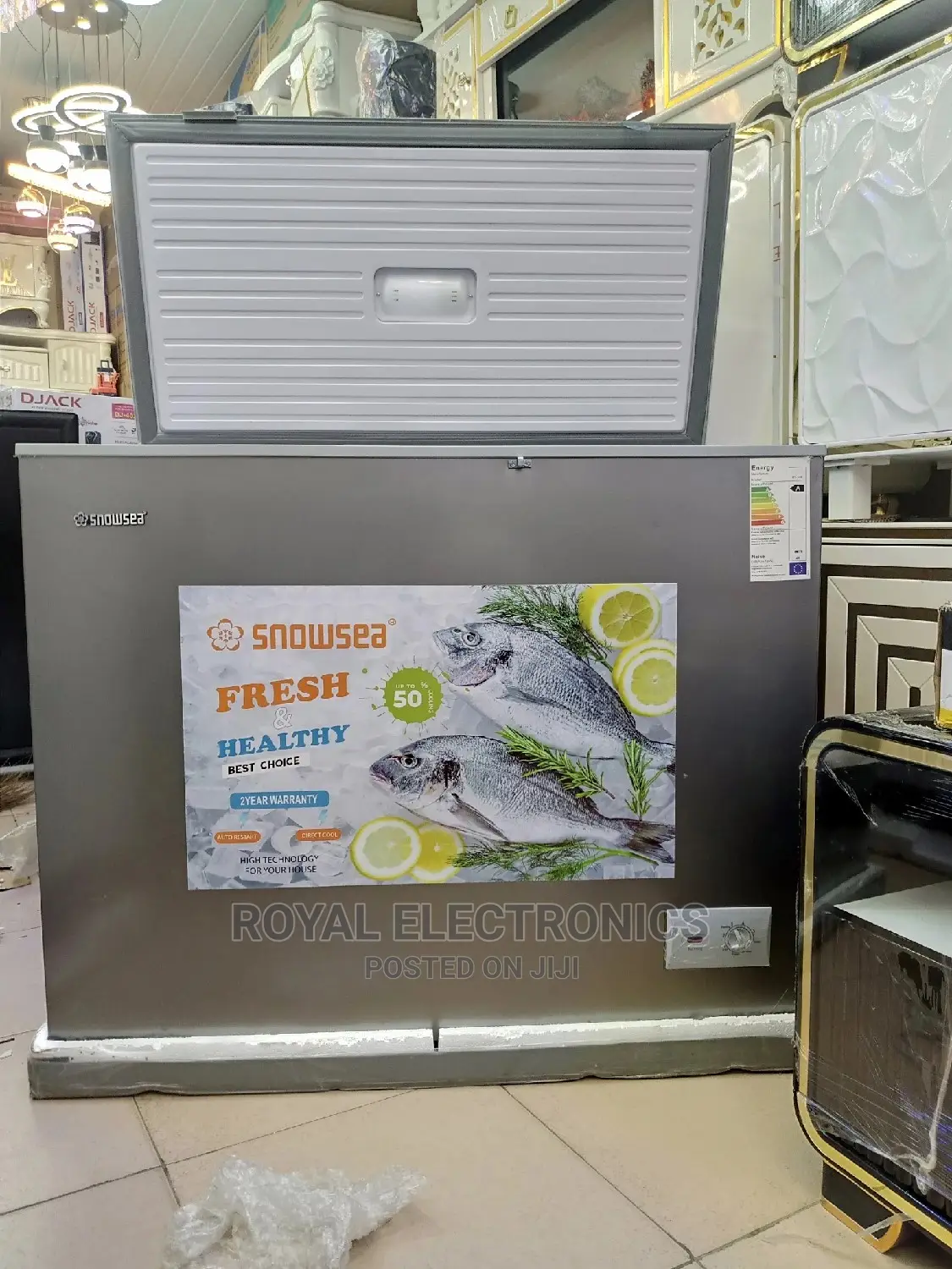 Great Quality Anti Rust Chest Freezer With Glass Cover