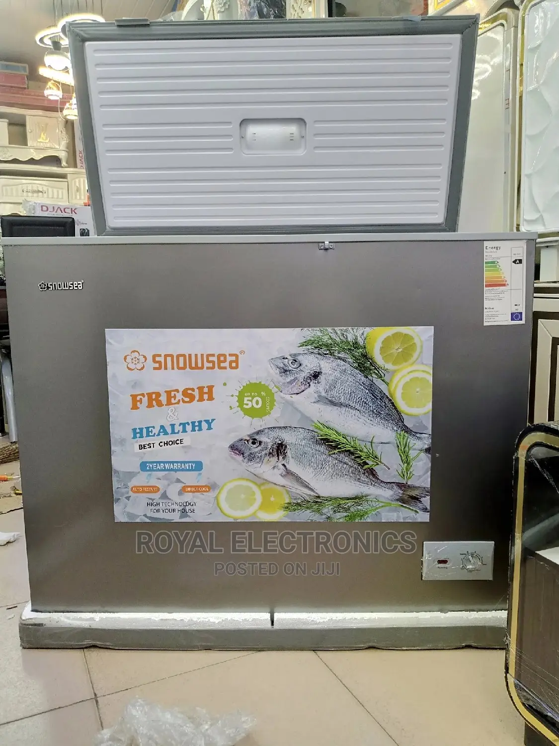 Best Quality Anti Rust Chest Freezer With Glass Cover