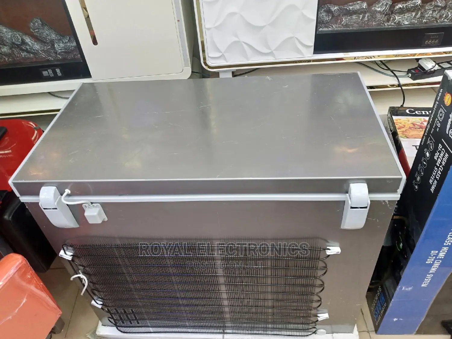 Latest Quality Anti Rust Chest Freezer With Glass Cover