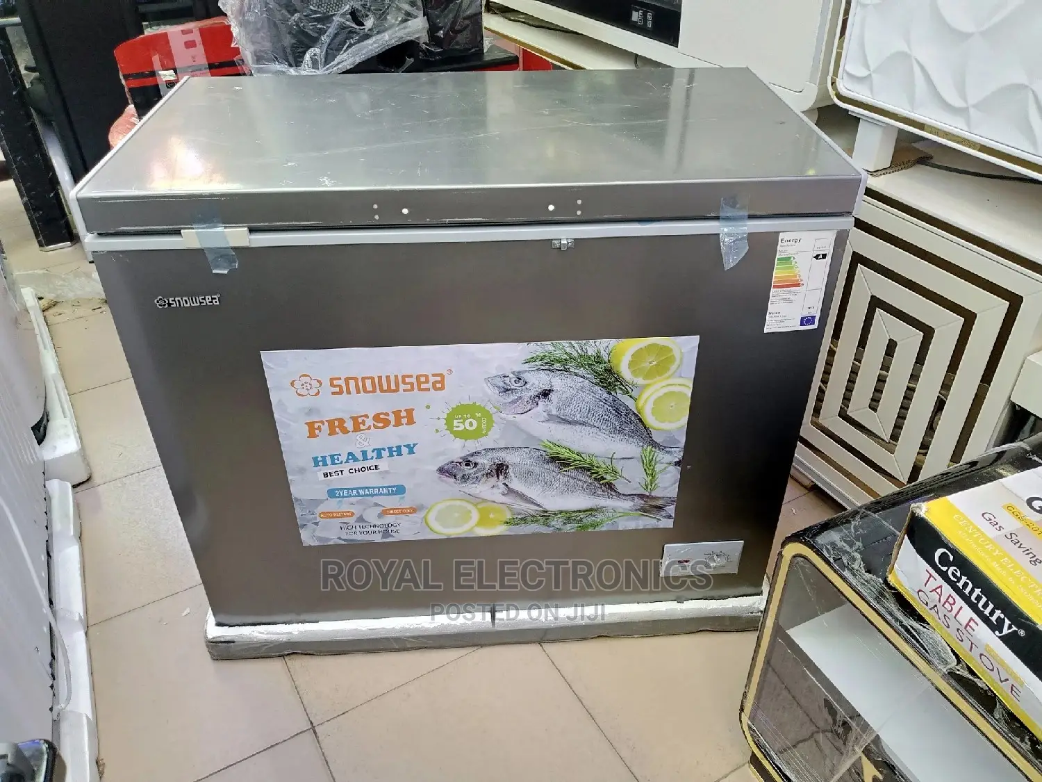 Snowsea Anti Rust Chest Freezer With Glass Cover