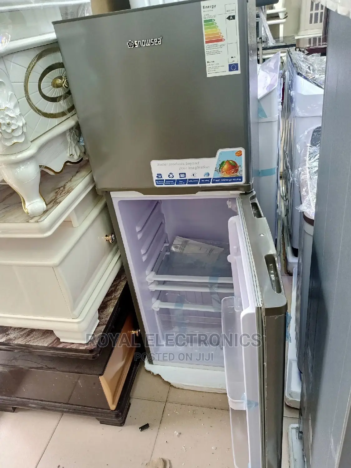 World Class Snowsea Double Door Fridge-bcd-198