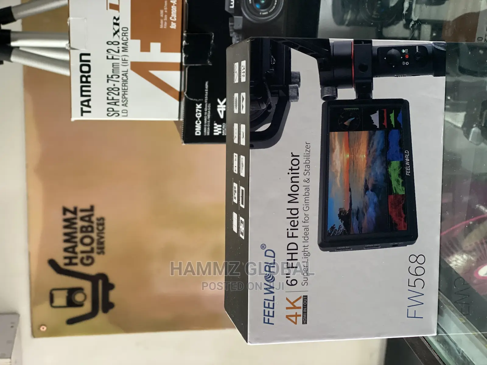 Feelworld Fw568 V3 6 Inch 3D Lut DSLR Camera Field Monitor