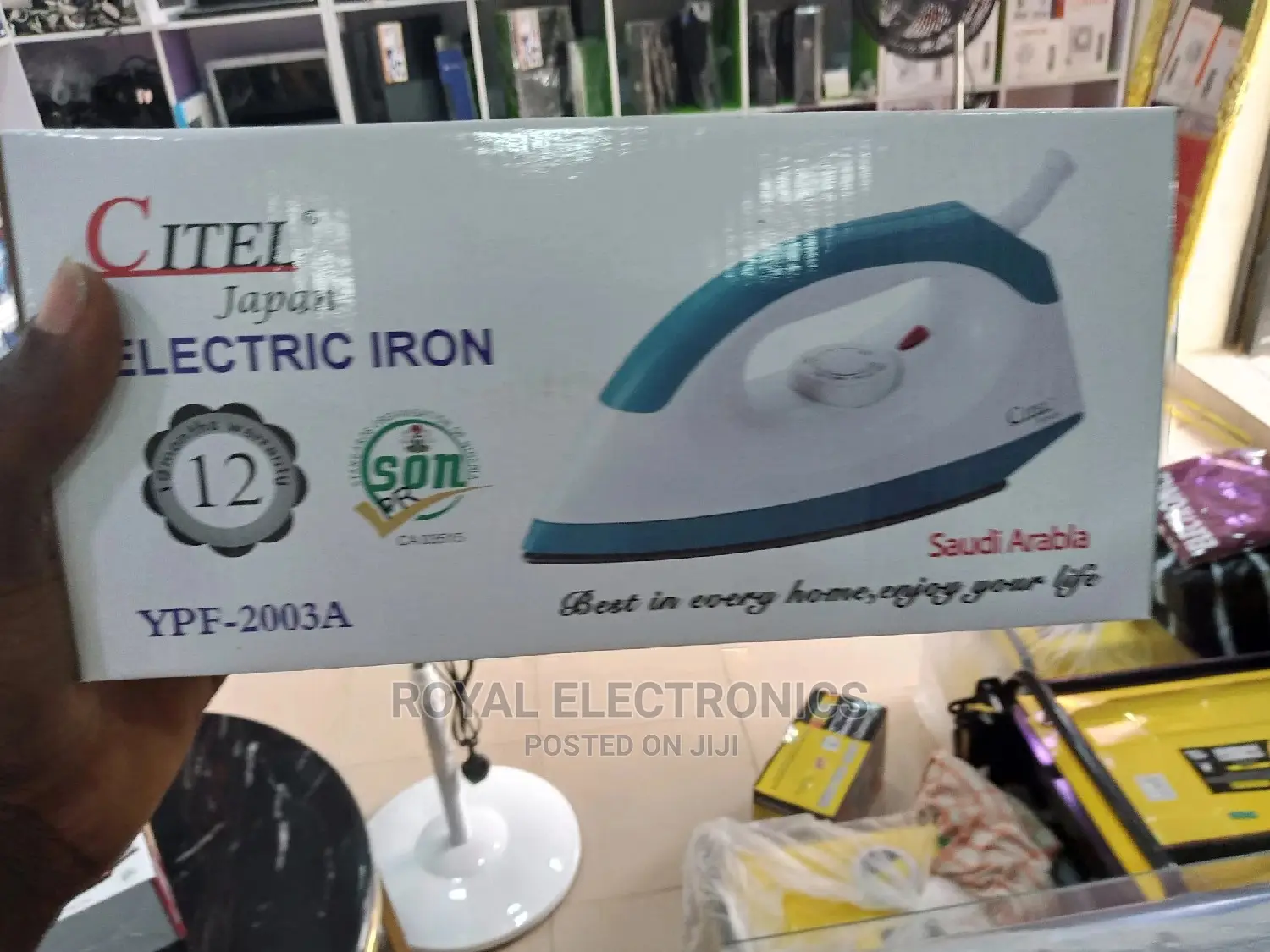 Just Released Citel(Ypf-2003a) Electronic Dry Iron