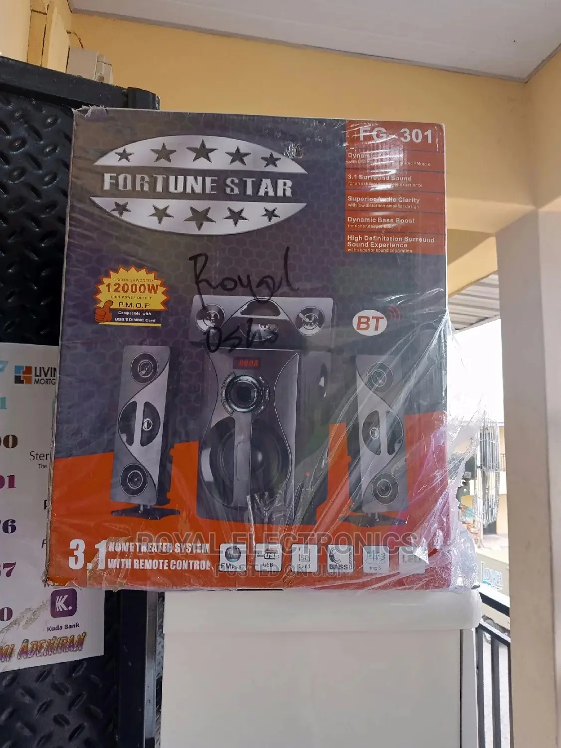 World Class Super Sound Latest Home Theatre System 3.1
