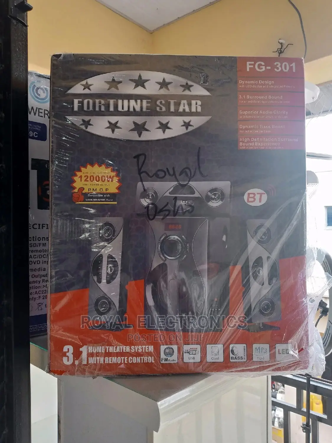 Unique Design Super Sound Latest Home Theatre System 3.1