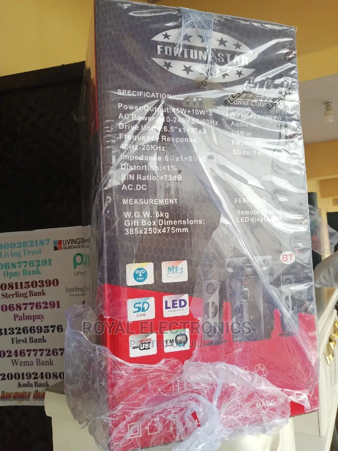 Powerful Super Sound Latest Home Theatre System 3.1