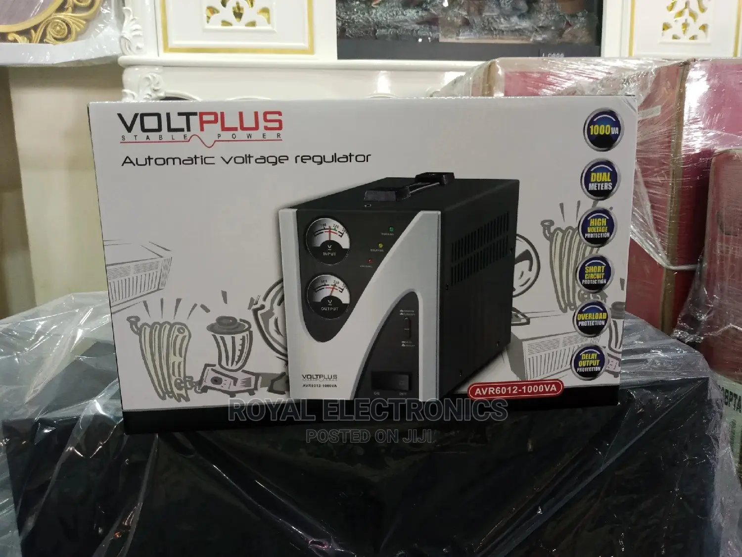 Latest Voltplus 1KVA Automatic Voltage Stabilizer