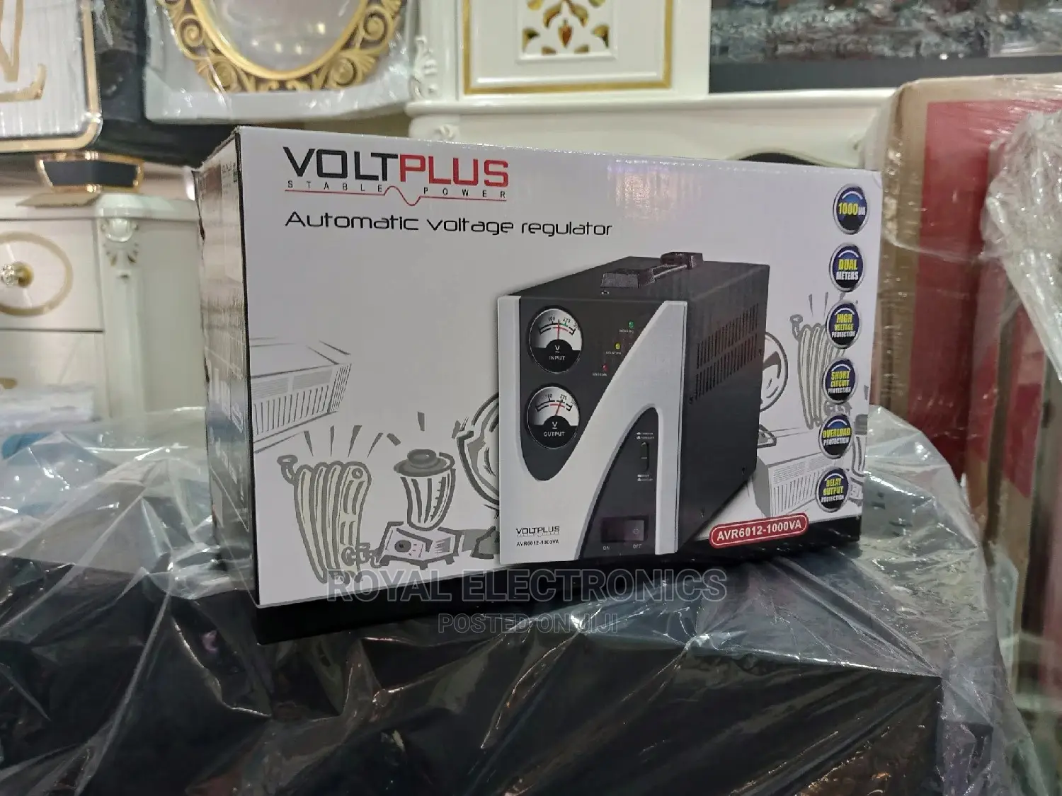 Top Class Voltplus 1KVA Automatic Voltage Stabilizer