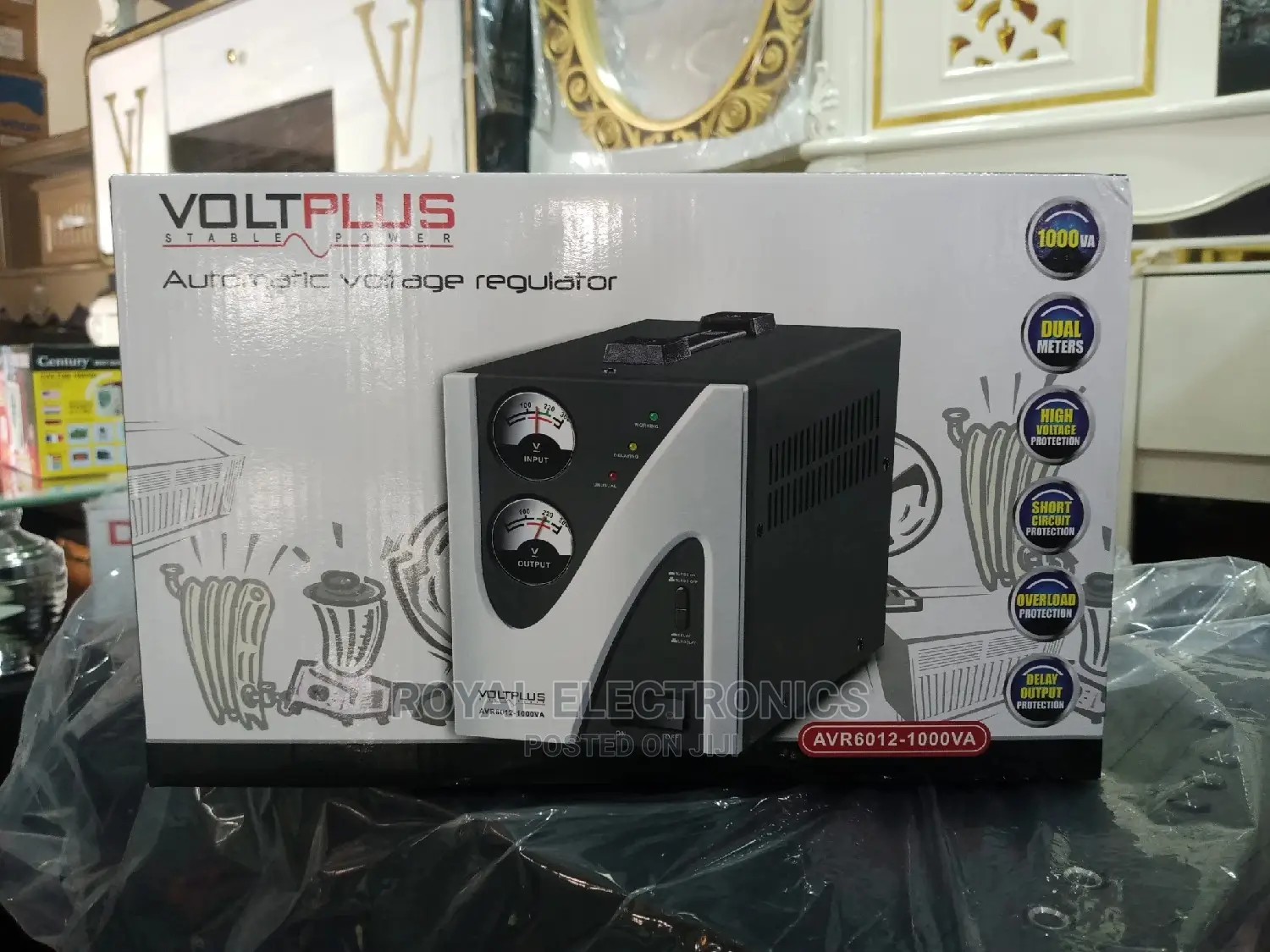 Top Class Voltplus 1KVA Automatic Voltage Stabilizer