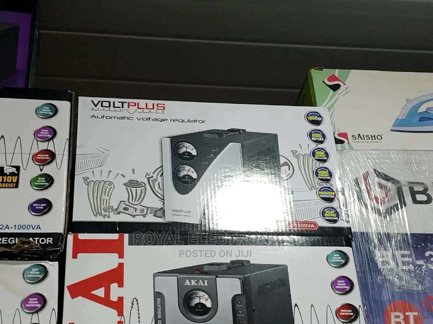 High Efficiency Voltplus 1KVA Automatic Voltage Stabilizer