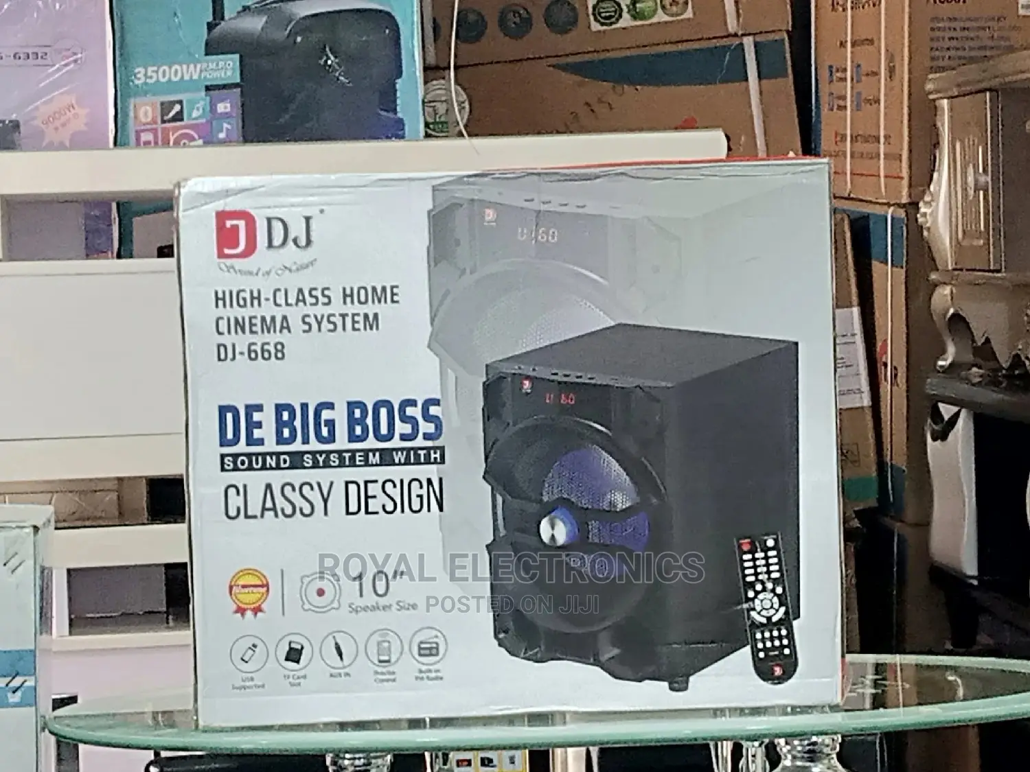 Classic Djack Dj 668 Heavy Duty Speaker System