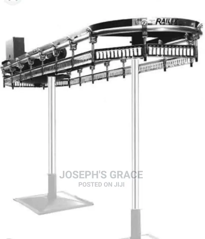 (304 S S)Lundary Garment Hanger Conveyor Machine. ( Italy)