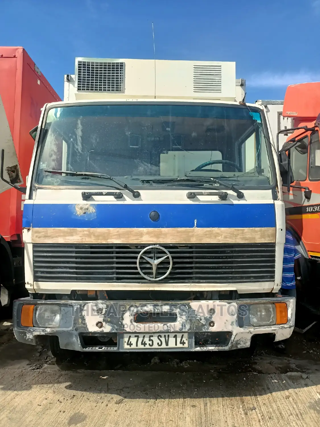 Mercedes Benz Refrigerator Truck