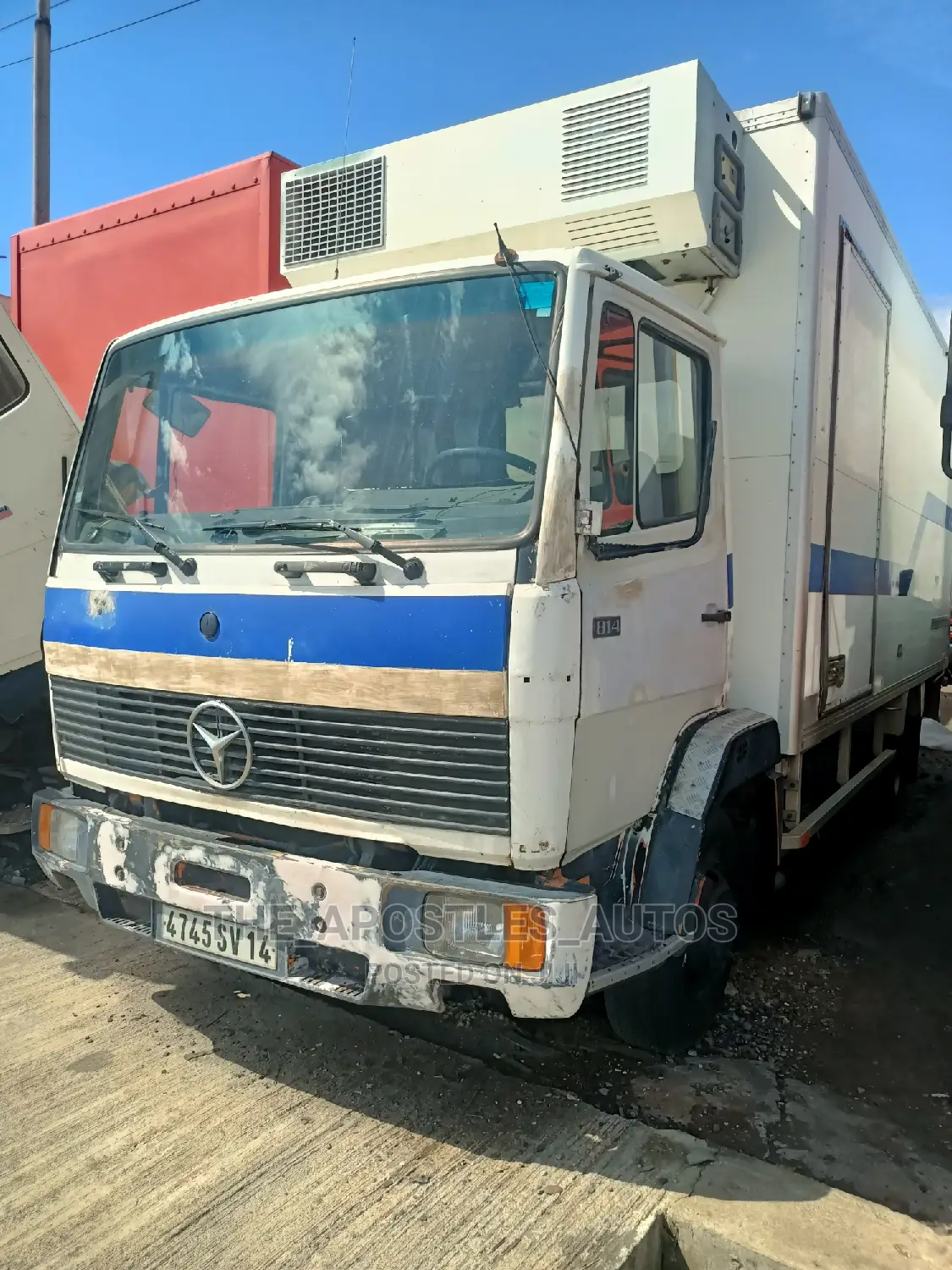 Mercedes Benz Refrigerator Truck