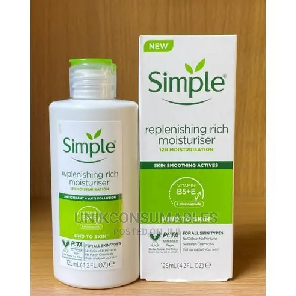 Simple Replenishing Rich Moisturizer 125ml