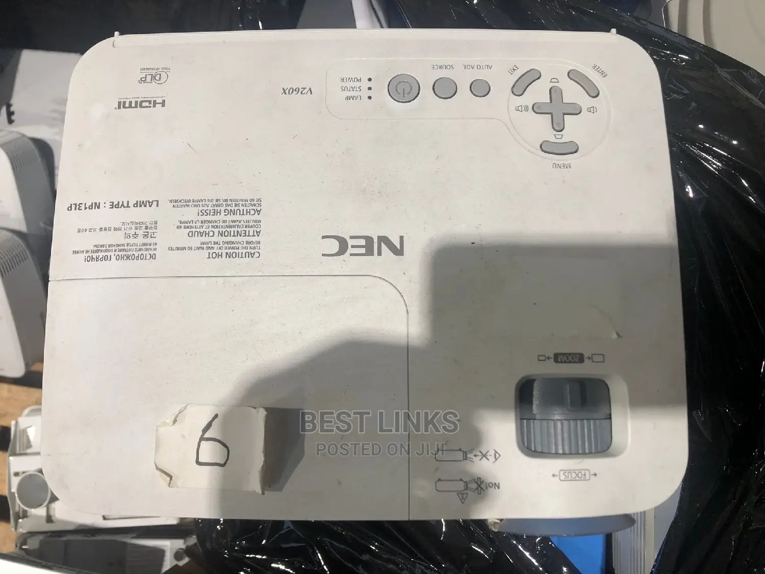 Nec DLP Projector With Hdmi and Vga Ports