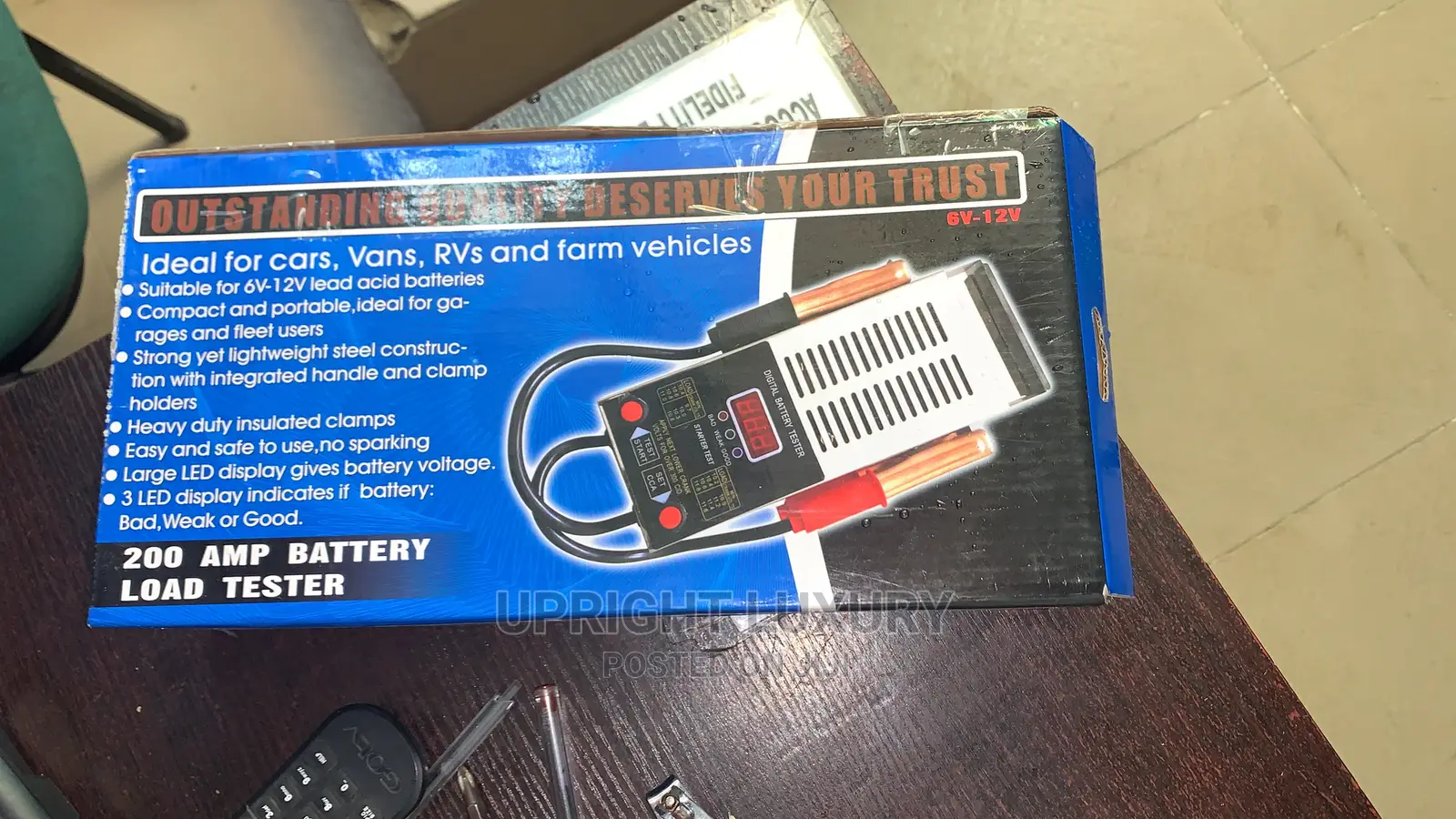 200amp Battery Load Tester