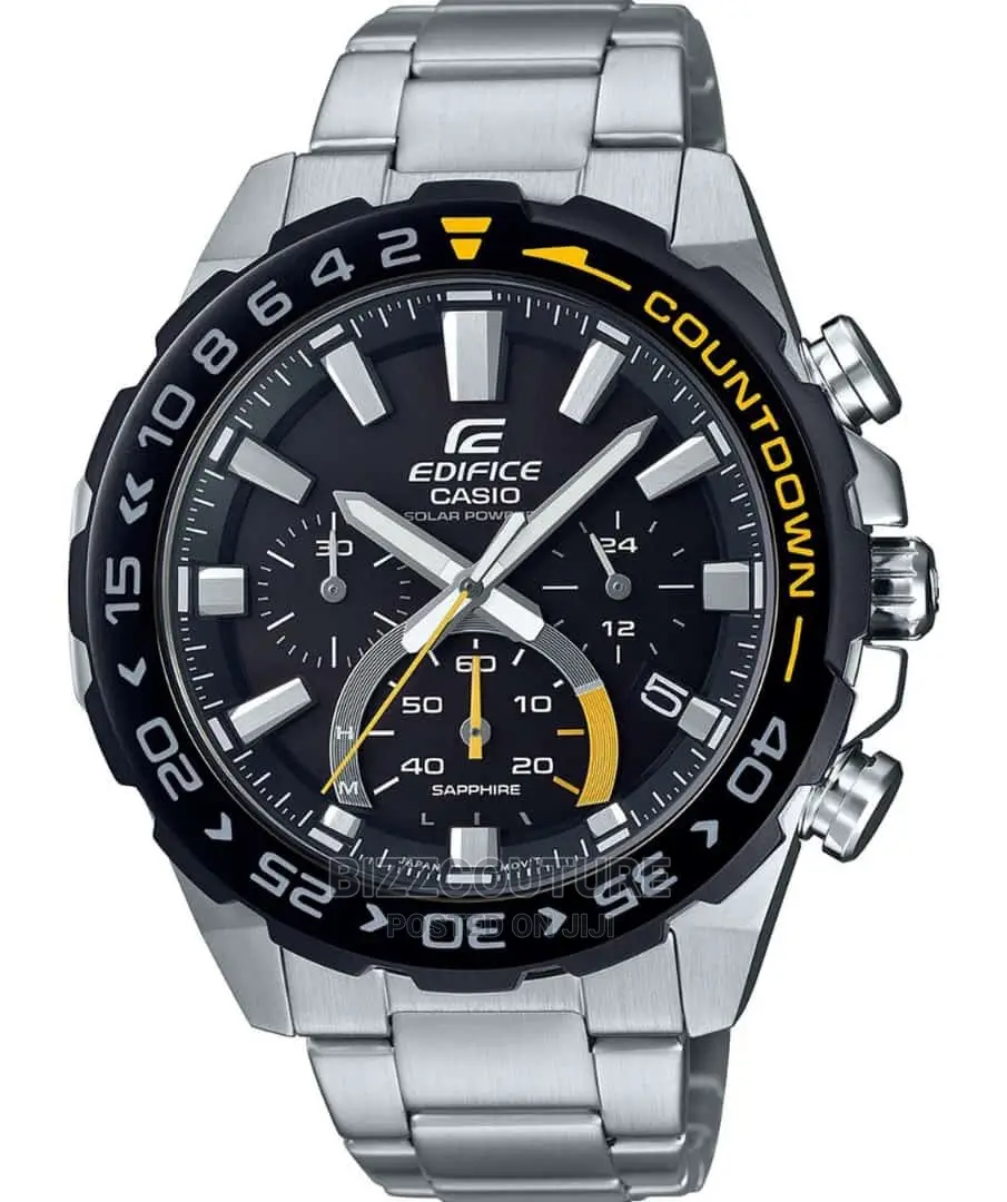 Original CASICO EDIFICE Silver Steel Available in Store