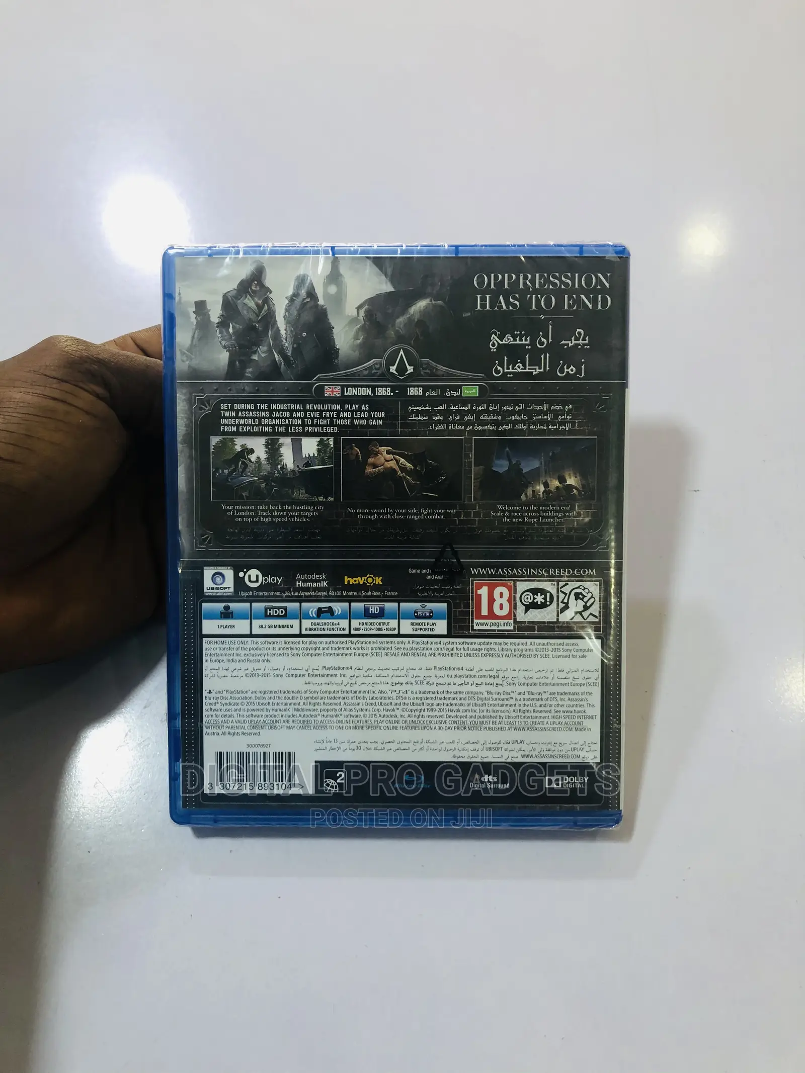 PS4 Assassin Creed Syndicate Cd
