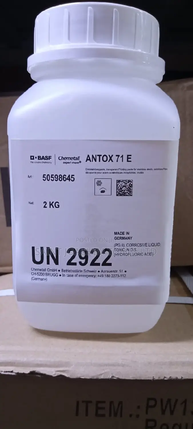 Antox 71e Stainless Pickling Paste