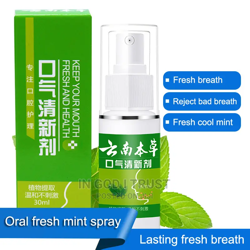 30ml Breath Freshener Spray Oral Odor Treatment