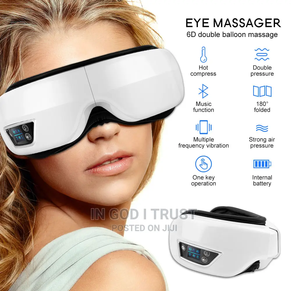 6D Smart Airbag Vibration Eye Massager Eye Care