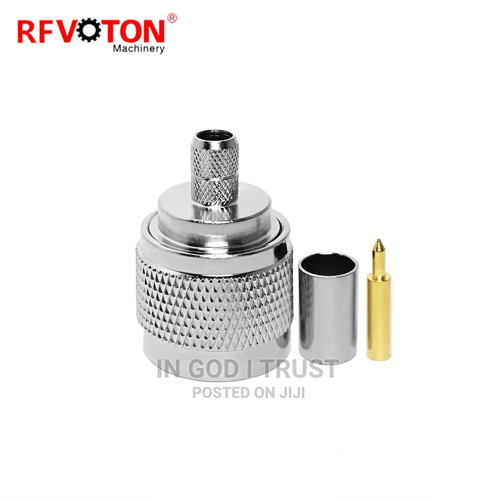 PCS RF Coax Connector Socket N Male Crimp
