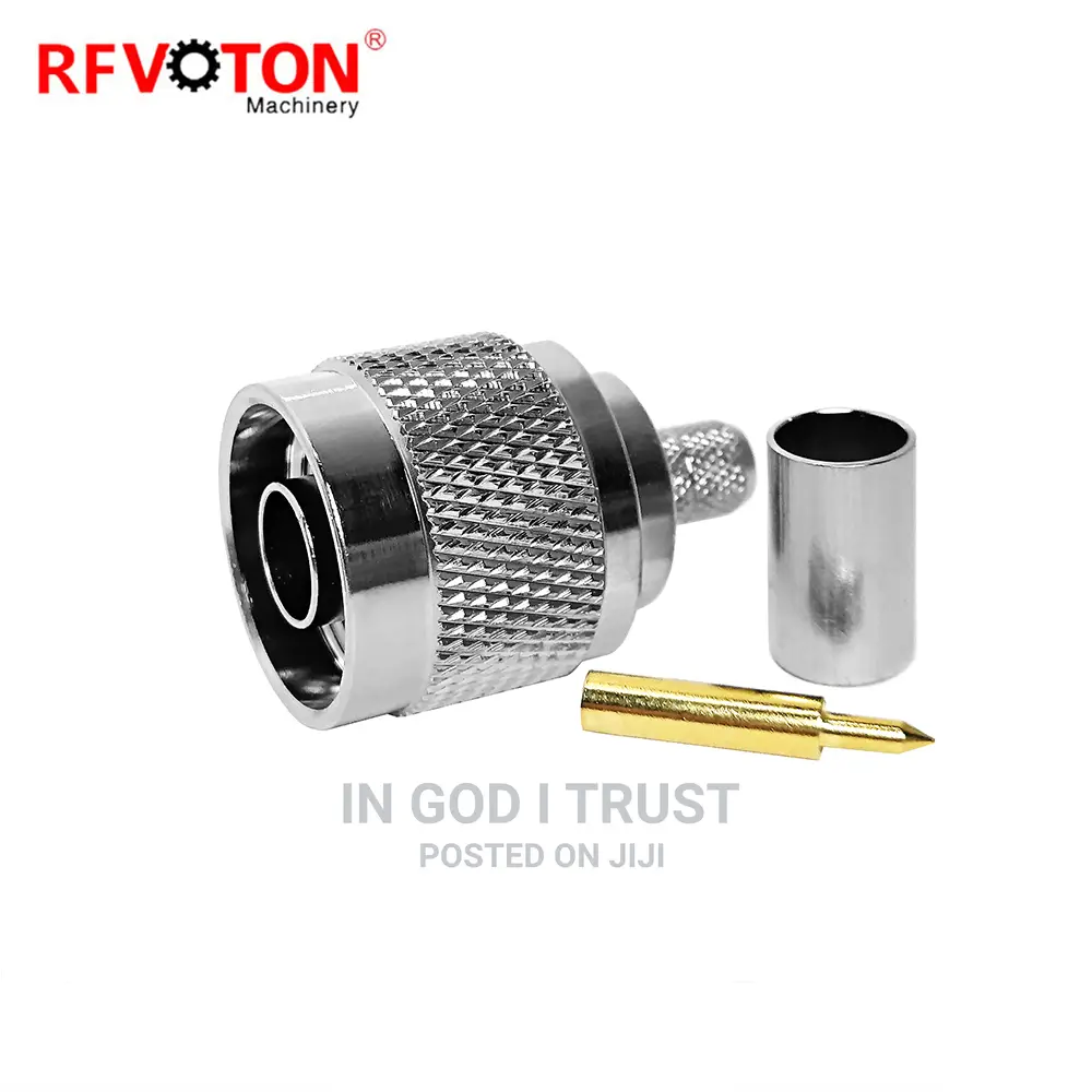 PCS RF Coax Connector Socket N Male Crimp