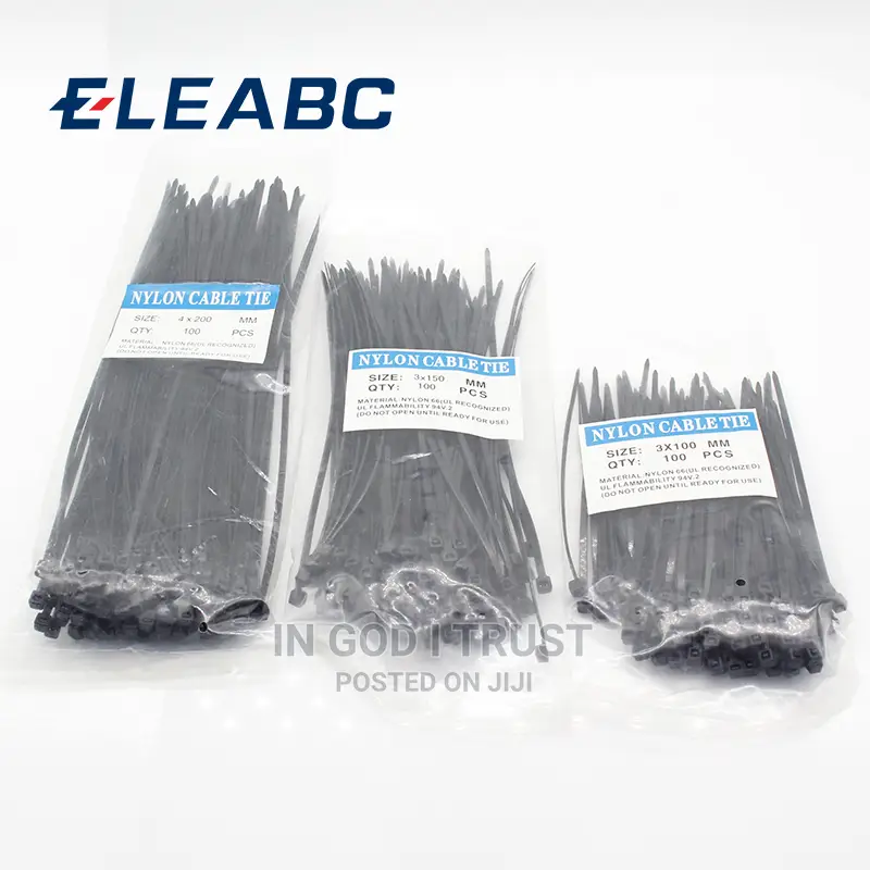 150 PCS Nylon Cable Self-Locking Plastic Wire