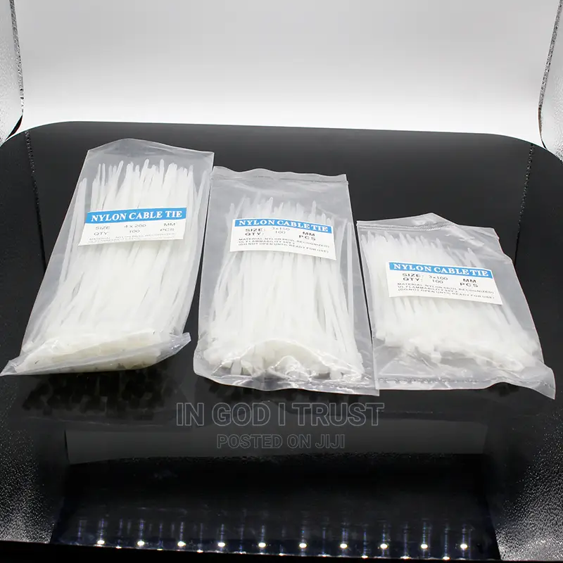 150 PCS Nylon Cable Self-Locking Plastic Wire