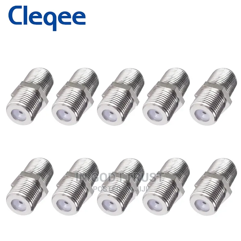 1PCS F Type Coupler Female To Female Adapter