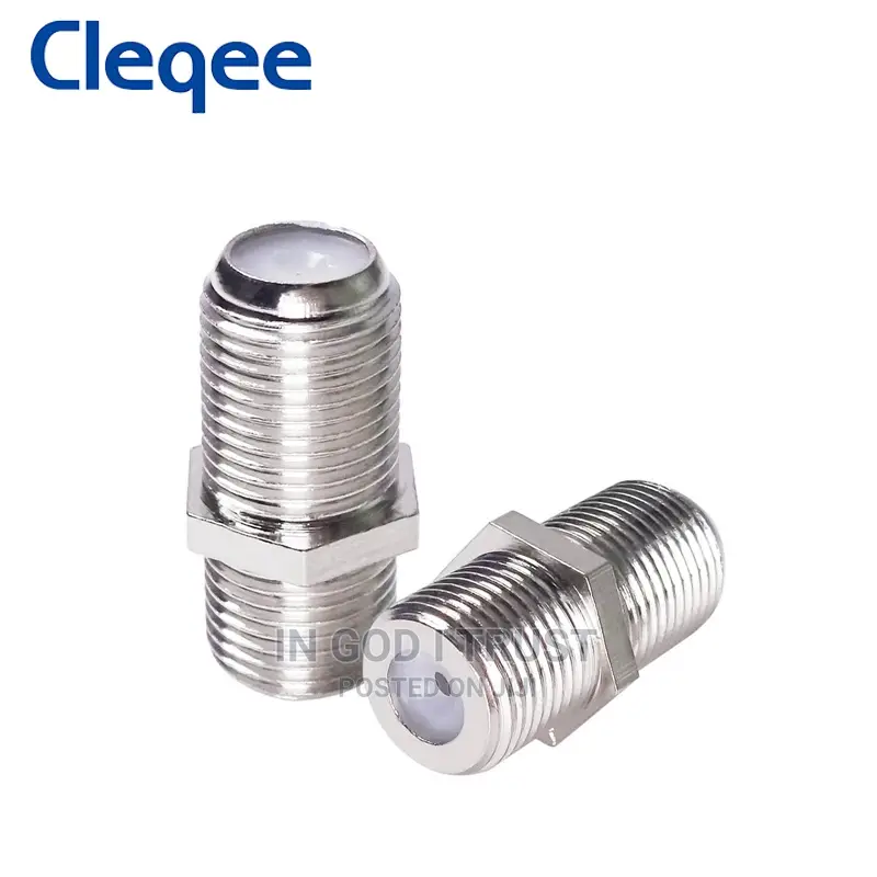 1PCS F Type Coupler Female To Female Adapter