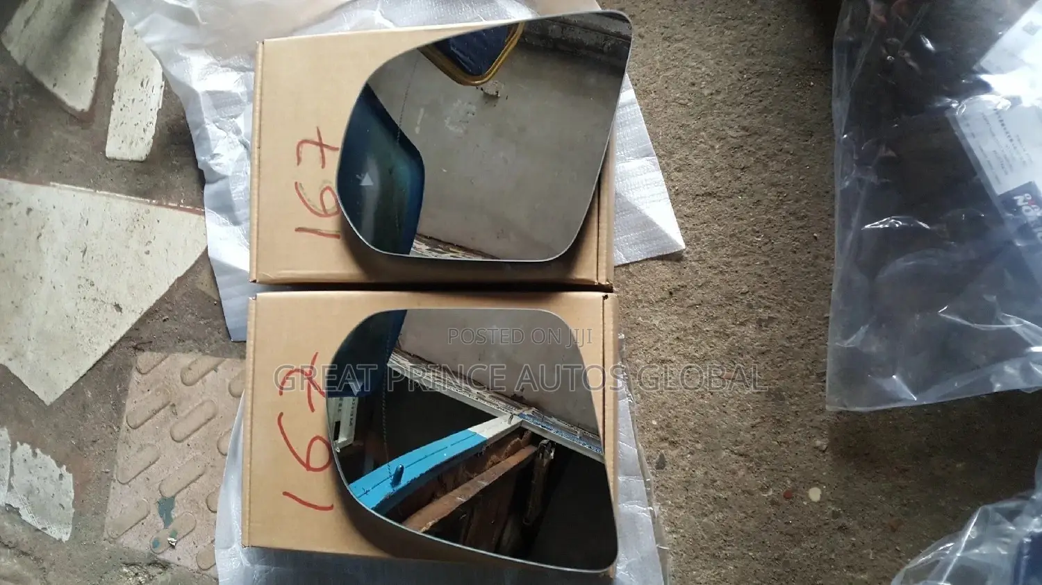 Mirror Glass BENZ GLE63 167