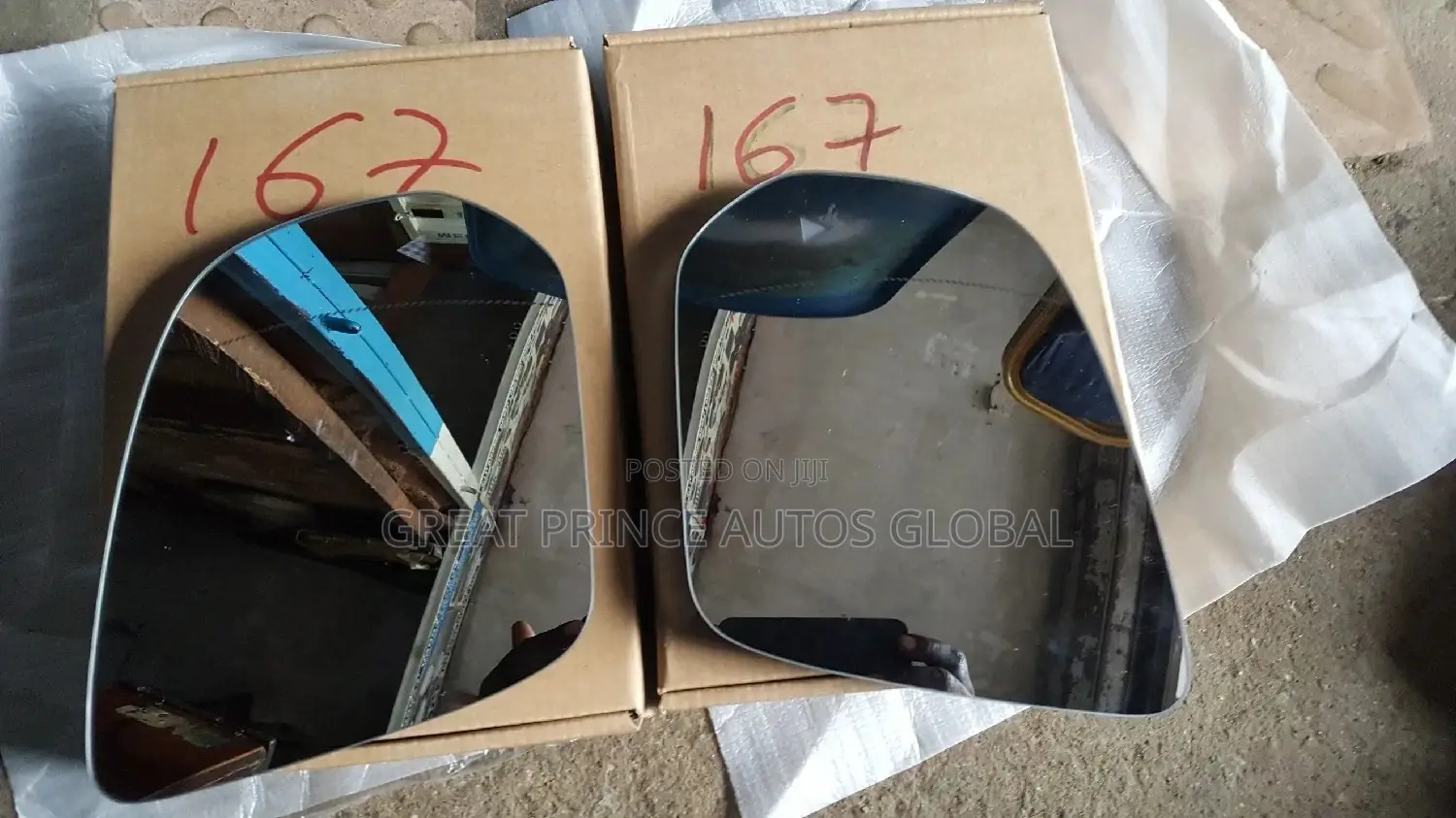 Mirror Glass BENZ GLE63 167