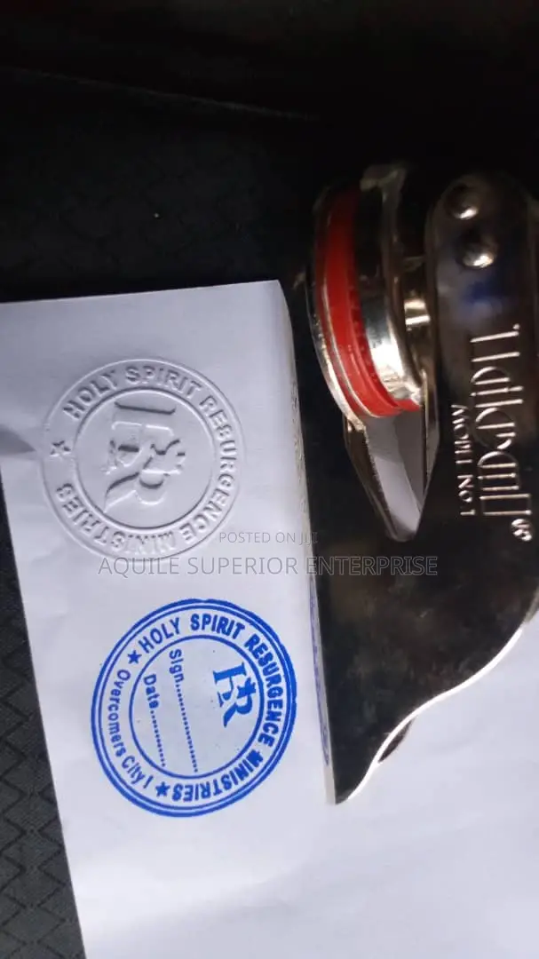 Company Stamp and Seal With Logo