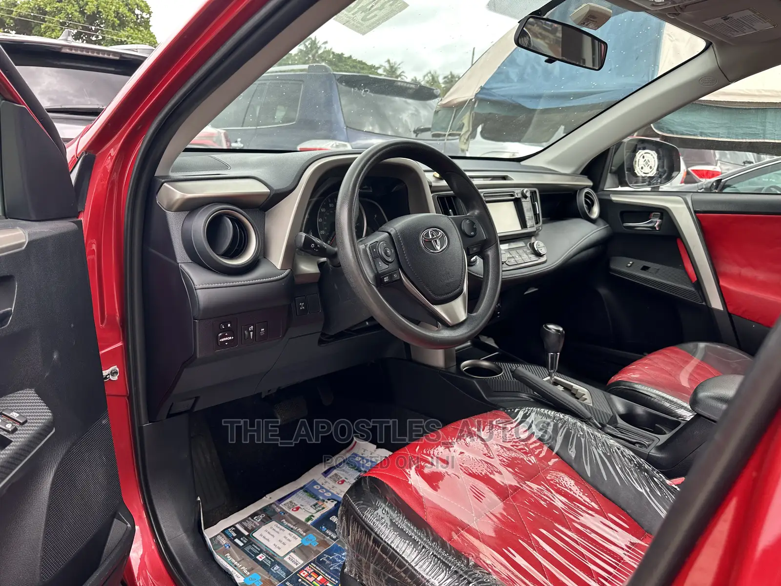 Toyota RAV4 XLE AWD (2.5L 4cyl 6A) 2016 Red