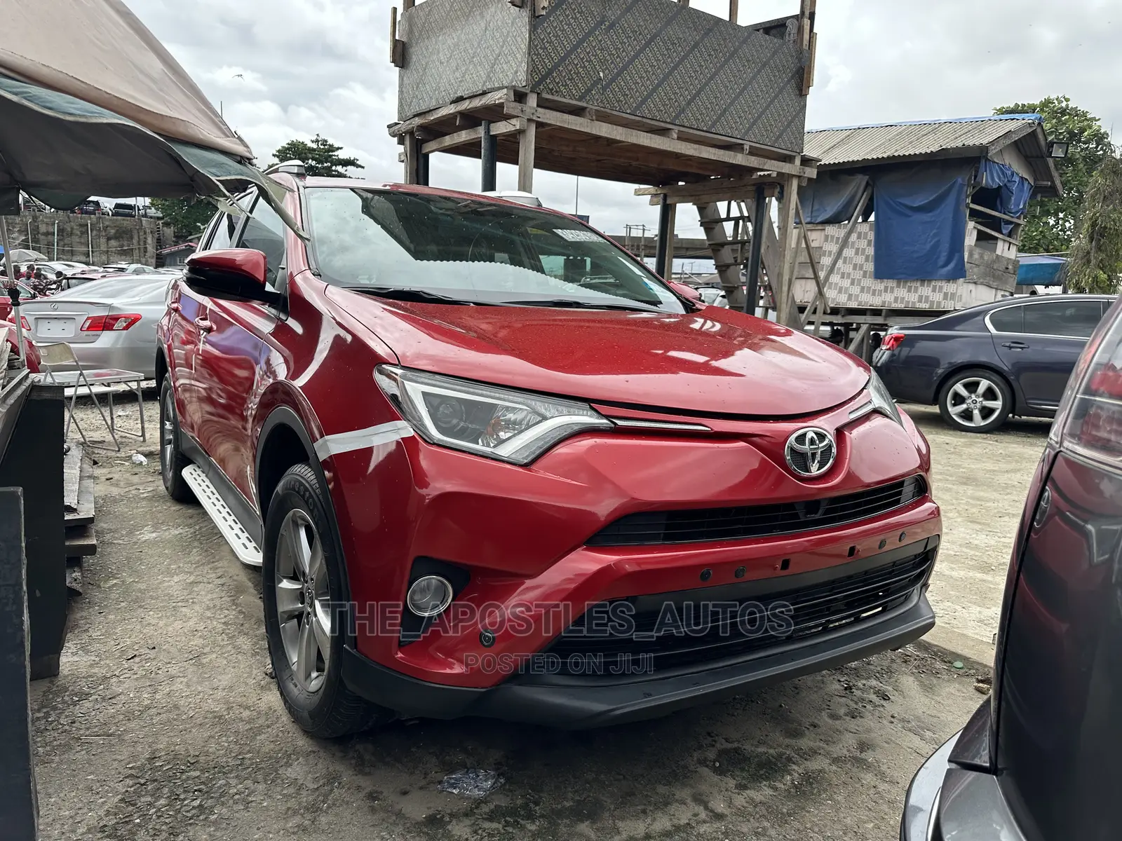Toyota RAV4 XLE AWD (2.5L 4cyl 6A) 2016 Red