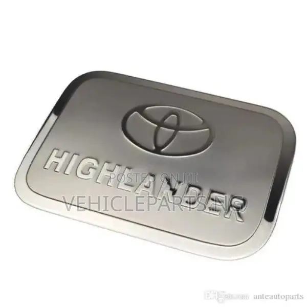 Fuel Tank Cover Stainless Toyota Highlander