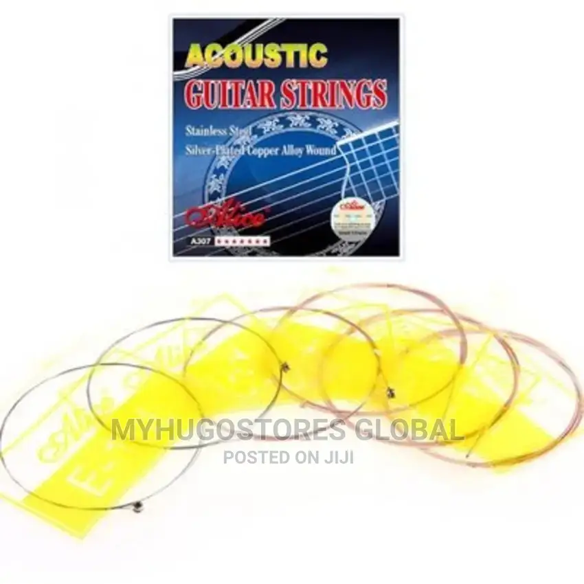 Acoustic Box Guitar Strings - Alice Steel Core