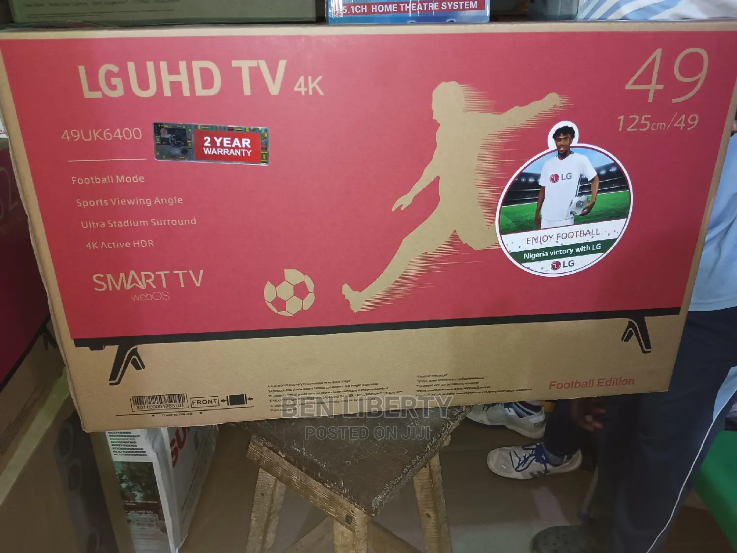 Frameless 49 Inches Smart Tv