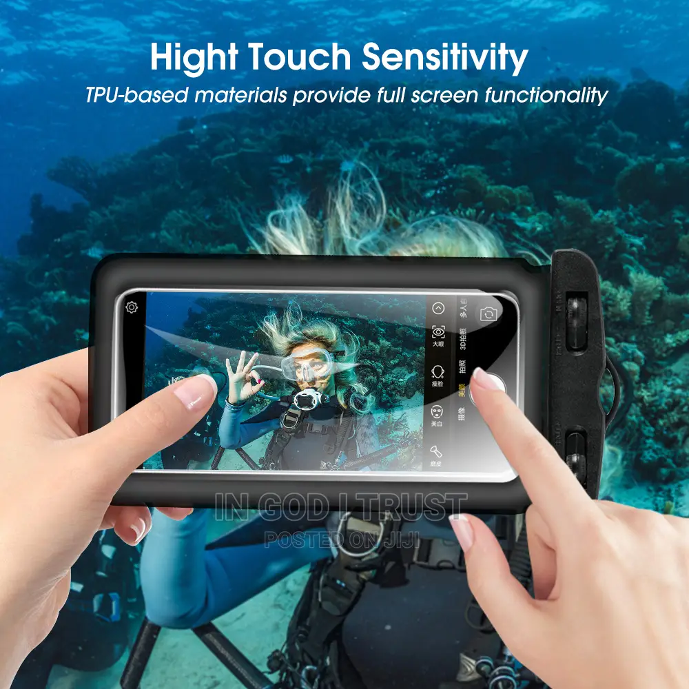 Floating Transparent Waterproof Swim Pouch Phone Case
