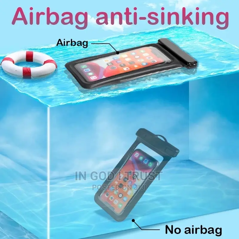 Floating Transparent Waterproof Swim Pouch Phone Case