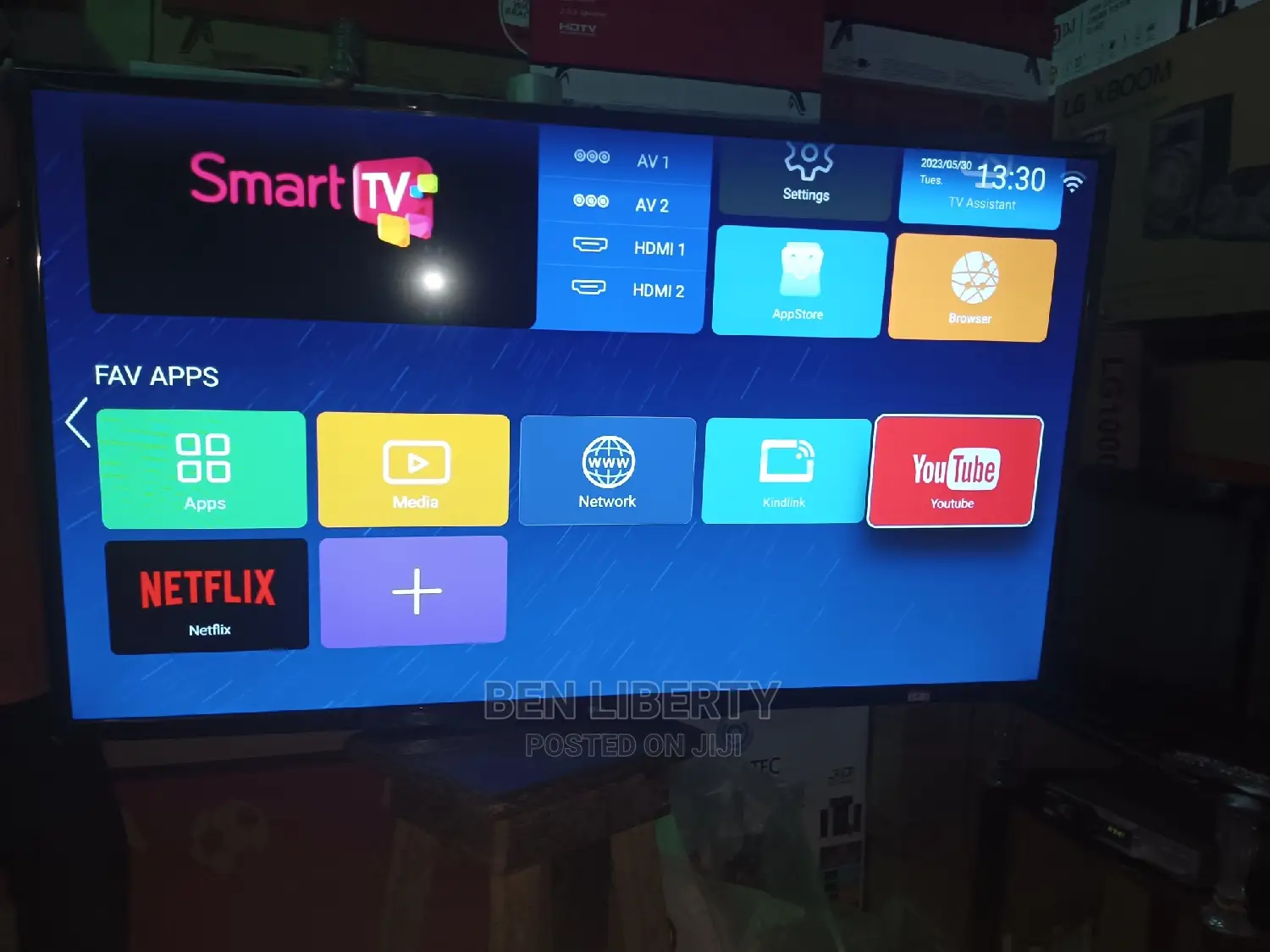 Frameless 49 Inches Smart Tv